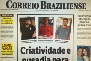 Capa de jornal usada para discutir o mito sobre o fim dos concursos públicos no Brasil.